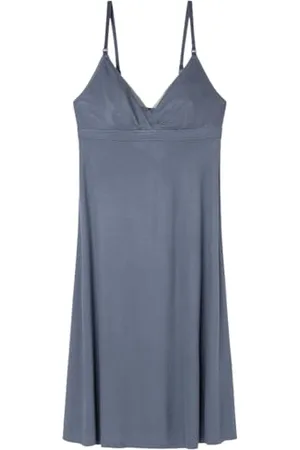 Women secret Damen Camisón Corto 1 Blaues, Geripptes Maternity, , M