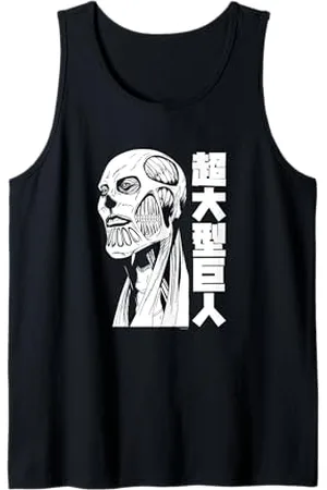 Attack on Titan Season 4 Colossal Titan mit Kanji Tank Top