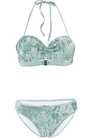 Aquafeel Damen Bikini in Samtoptik