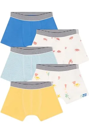 Petit Bateau Jungen A0CTC Boxer, , 10 Jahre (5er Pack)