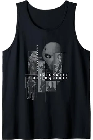 Marvel Thunderbolts Disposable Delinquents Panels Tank Top