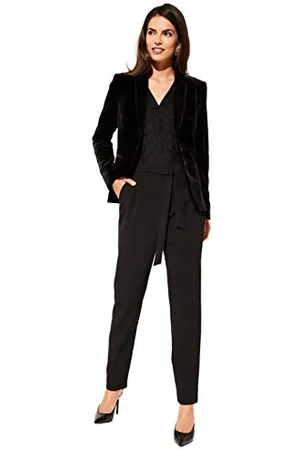 Comma, Damen 8T.911.85.3727 Jumpsuit, per Pack , 32 (Herstellergröße: 32)