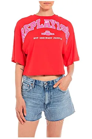Replay Damen W3798 T-Shirt, , S
