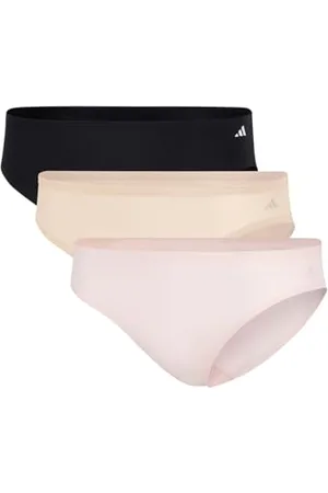 adidas Damen Bikini (3PK) -Sport Active Light Flex-Packaged Panties Slip, , S (3er Pack)