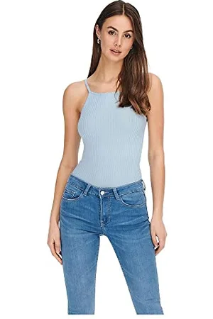 JDY Damen FRANSISKA S/L TOP JRS NOOS Trägershirt/Cami Shirt, , XXL