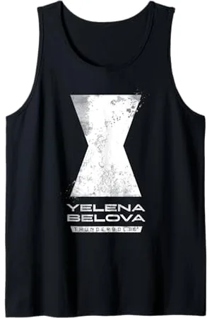 Marvel Thunderbolts Yelena Belova Black Widow Logo Tank Top