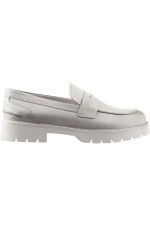 Högl Högl Bailey Damen-Slippers & Mokassins, Silver, 39 EU