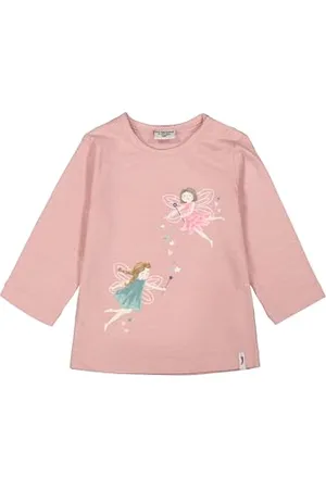 Salt & Pepper Mädchen B.Girls Print Faries Baby- Und Kleinkind T-Shirt-Satz, , 74 EU