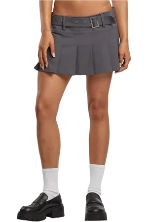 Urban classics Damen Tb7060-ladies Pleated Skirt, , XS EU
