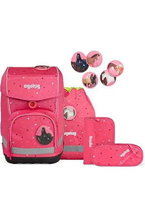 Ergobag Cubo Set - ergonomischer Schulrucksack, Set 5-teilig
