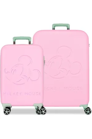 Disney Mickey Crazy Trip Kofferset, , 55/65 cm, starr, 5,65 kg, TSA-Verschluss, ABS, 5,65 kg, 114,81 l, ausziehbar, Handgepäck, , Talla única, Koffer-Set