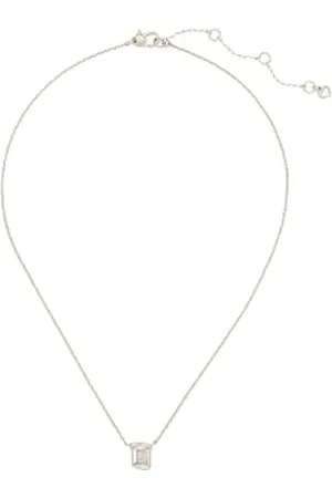 Kate Spade MOLTEN GLASS HALSKETTE Klar/Silber