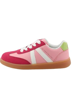 TOM TAILOR 9570020001 Sneaker, pink-Rose-Mint, 35 EU