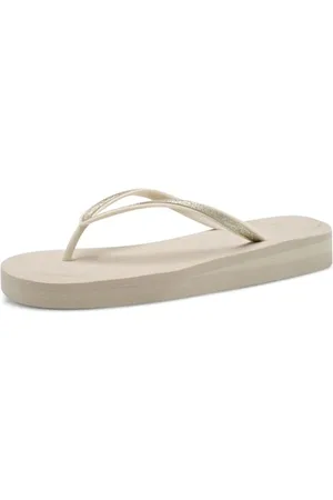 Tamaris Pantolette Damen Flach beige,EU 37