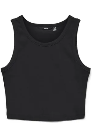 VERO MODA Vmchloe Sl Crop Tank Top JRS Noos