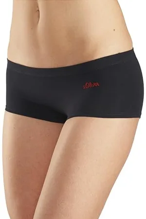 QS by s.Oliver Damen Hipster im 3er-Pack in schwarz