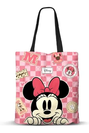 Disney Minnie Maus Journey-FAN Shopping Einkaufstasche, Rosa, 33 x 40 cm