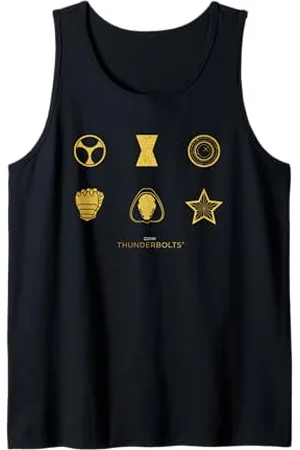 Marvel Thunderbolts Icons Lineup Distressed Tank Top