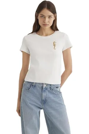 Mavi Damen Lurex T-Shirt, , M