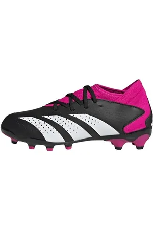 adidas Predator Accuracy.3 Multi-Ground Boots Fußballschuhe, Core Black/Cloud White/Shock Pink, 28 EU