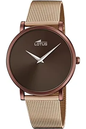 Lotus Uhr Für Herren 18774/1 Minimalist Edelstahl Case GoldEdelstahl Band