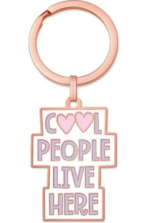 Grafik-Werkstatt Grafik Werkstatt Schlüsselanhänger | Cool people live here