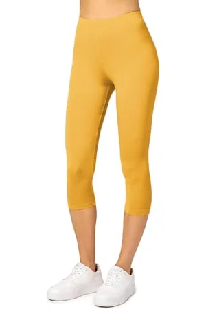 Merry Style Damen Leggings 3/4 Capri Leggings aus Viskose MS10-144 ( , M)