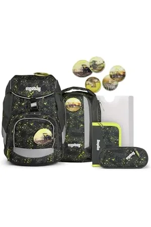 Ergobag Kinder Erg-set-001-9z7 clothing, MähdreschBär - Grau, Einheitsgröße EU