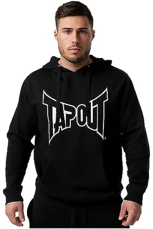 Tapout Herren Kapuzensweatshirt Normale Passform Lifestyle Basic Hoodie L, 940006