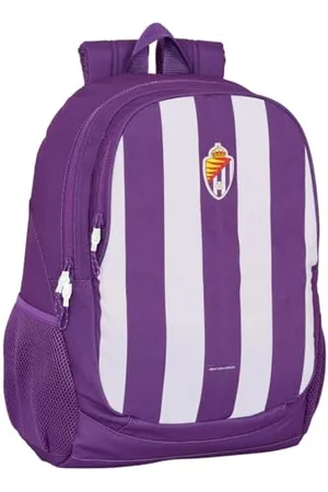 Safta Real Valladolid Schulrucksack, ideal für Kinder unterschiedlichen Alters, bequem und vielseitig, Qualität und Widerstandsfähigkeit, 32 x 16 x 44 cm, Violett, , Estándar, Casual