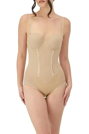 Maidenform Damen Trägerloser Formender Body EASY UP COLLECTION STRAPLESS BODY BRIEFER FIRM CONTROL, Einfarbig, Gr. EU 85B (UK 38B)