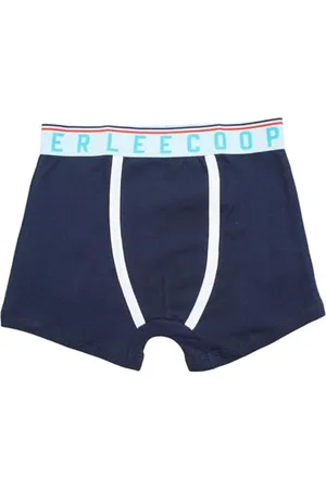 Lee Boxershorts, Kinder, Junge, Mädchen, (6 bis 16 Jahre), Boxershorts, Höschen, Kinderunterwäsche, weich, warm, atmungsaktiv, Modell GLC038 Kids S2-8A, BLEU
