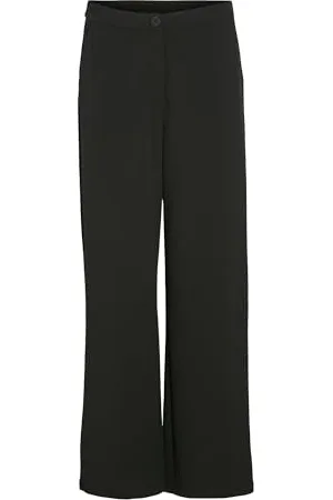 VILA Hose mit weitem Bein, hohe Taille, , Medium