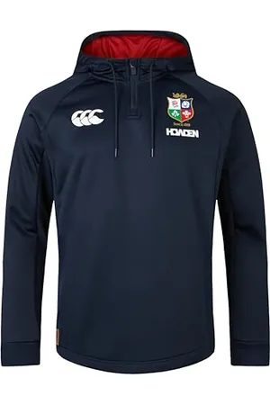 Canterbury Herren British and Irish Lions 1/4 Zip Kapuzenpullover, , 4XL