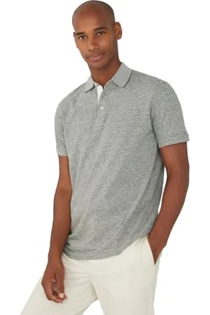 Hackett Herren Cott Linen Filafil Polo, , S