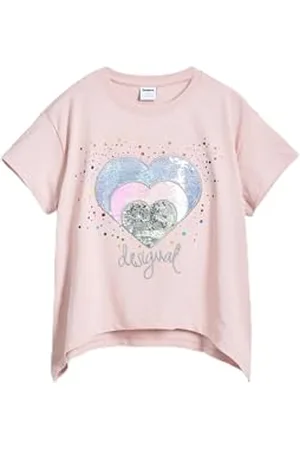 Desigual Mädchen Ts_Day T-Shirt, , 12 Jahre