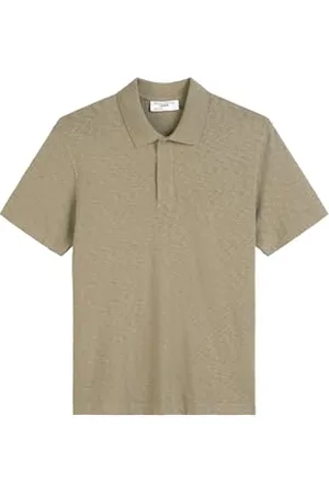 Marc O’ Polo Marc OߴPolo Denim Herren Kurzarm-Poloshirt aus Bio-Baumwolle Regular Fit, Grün (Dusky Green), XXL