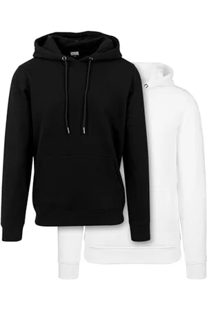 Urban classics Herren Basic Sweat Hoody 2-pack Kapuzenpullover, , XS