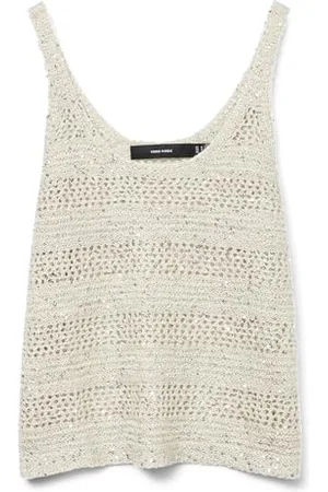 VERO MODA Vmleilani Stribe Sl U-Neck Top