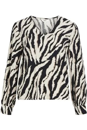 Object Objjacira L/S V-Neck Top Noos