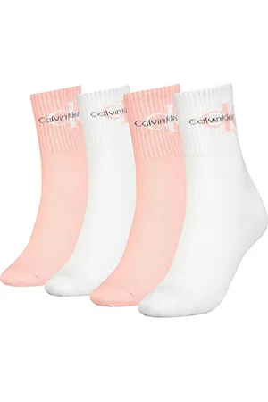 Calvin Klein Socks CKJ WOMEN SOCK 4P MONOGRAM TIN GIFTBOX