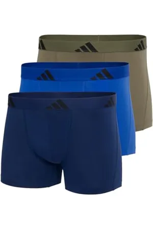 adidas Herren Unterwäsche 3er Pack-Trunk (3PK) -Active Flex Cotton Boxershorts, Assorted_4AM002, XXL