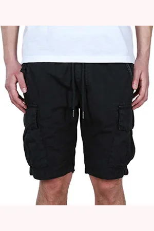 Alpha Industries Herren Ripstop Jogger Shorts, Black, L