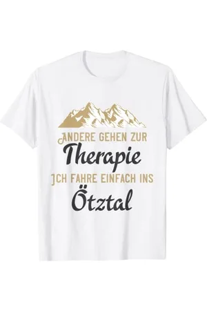 witzige und lustige Sprüche Ötztal Spruch Geschenk Ich Muss Gar Nix Außer Nach Süd-Tirol T-Shirt