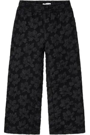 NAME IT Mädchen Nkfrower Wide Pant Stoffhose, , 140 EU