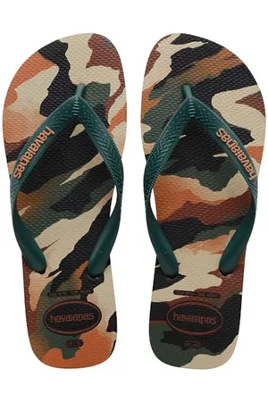 Havaianas Top Camu, Bequeme, Robuste und Leichte Badelatschen im Tarndesign für Männer