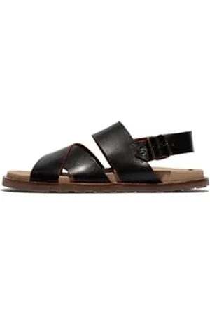 Fly London Herren MOLF254FLY Fisherman Sandal, Black, 38 EU