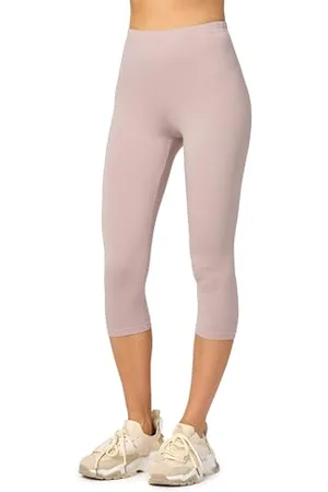 Merry Style Damen Leggings 3/4 Capri Leggings aus Viskose MS10-144 ( , XL)