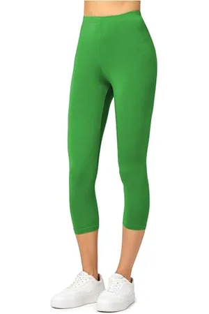 Merry Style Damen Leggings 3/4 Capri Leggings aus Viskose MS10-144 ( , M)