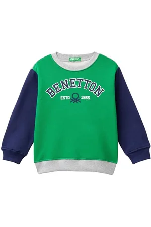 Benetton Maglia G/C M/L 3J70G10F0 Hooded Sweatshirt